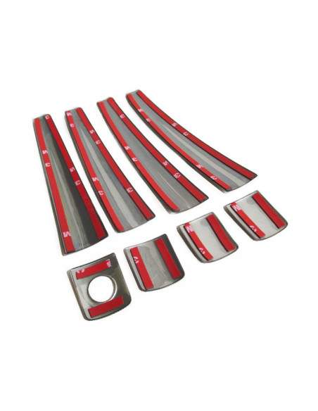 Poignées de portes inox pour Toyota land cruiser KDJ 150