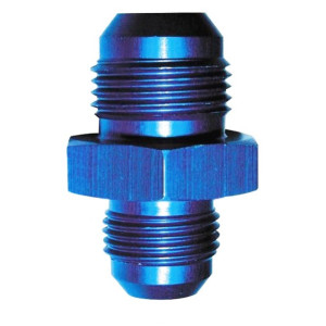 Raccord de réduction JIC vers JIC - aluminium anodisé bleu