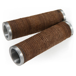 Poignées percée de cuir vintage Oxford finition cuir couleur chocolat  ou fauve